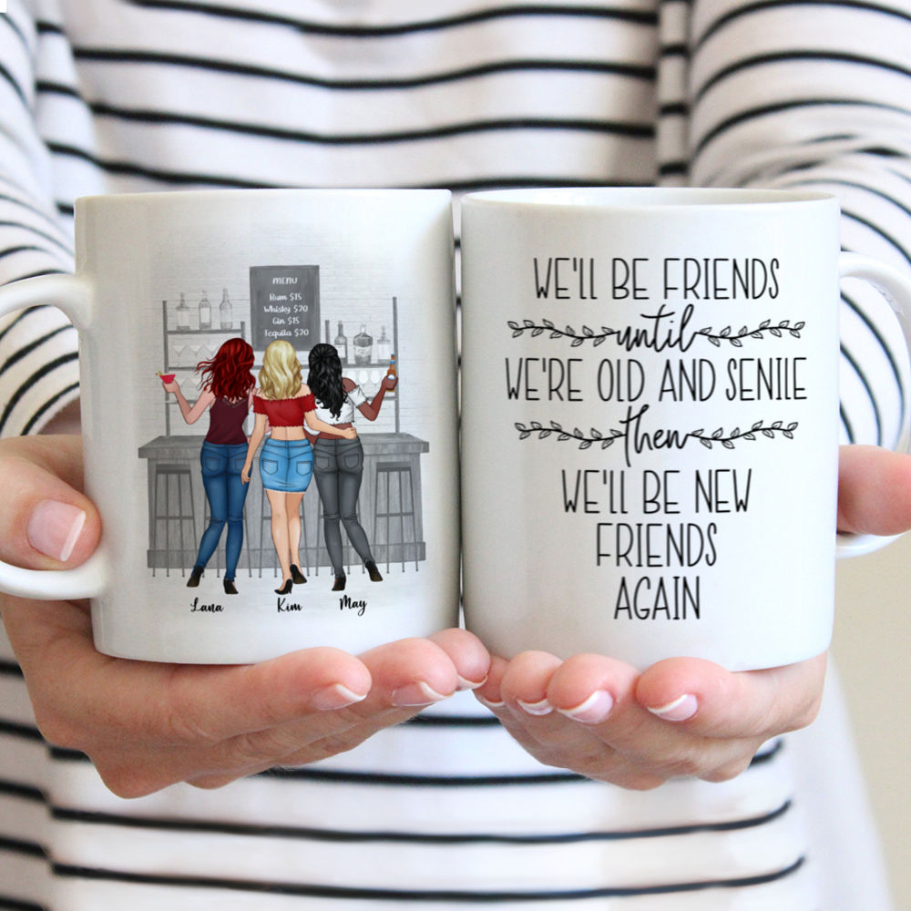 Six Women Custom Best Friends Mug — Glacelis