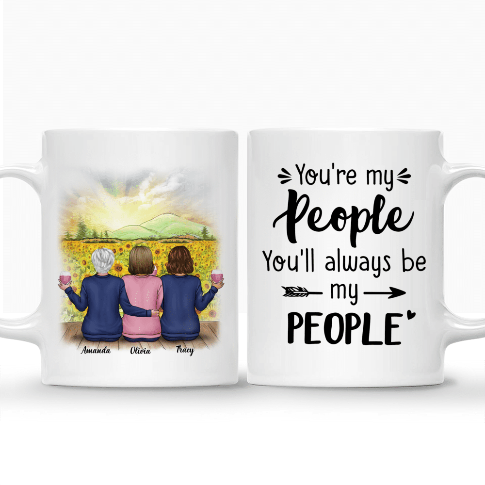 Personalized Mug - Sunflower Farm - You're My People You'll Always Be My People 2_3