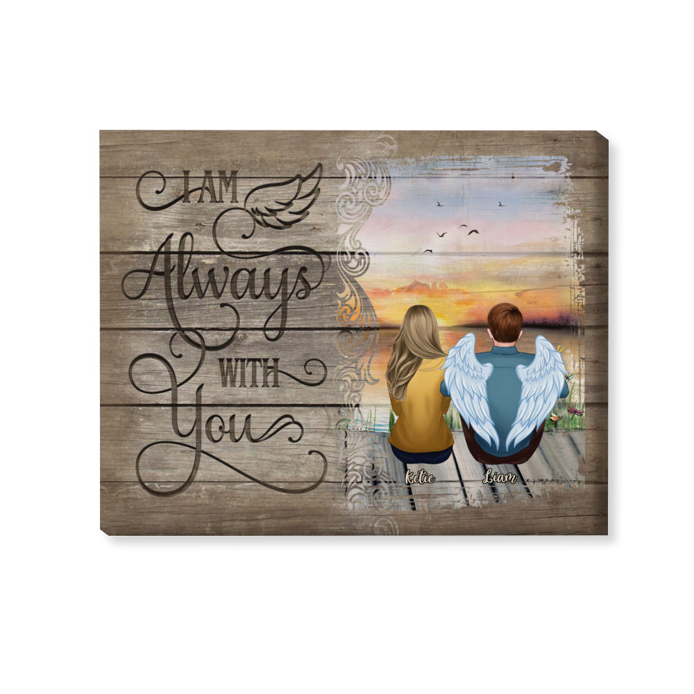 Family - I Am Always With You (3187) | Personalized Canvas