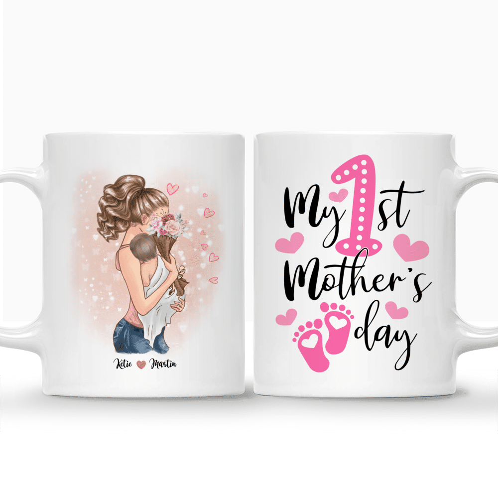 Personalized Mug - My 1st Mother's Day Customizable Mug_3