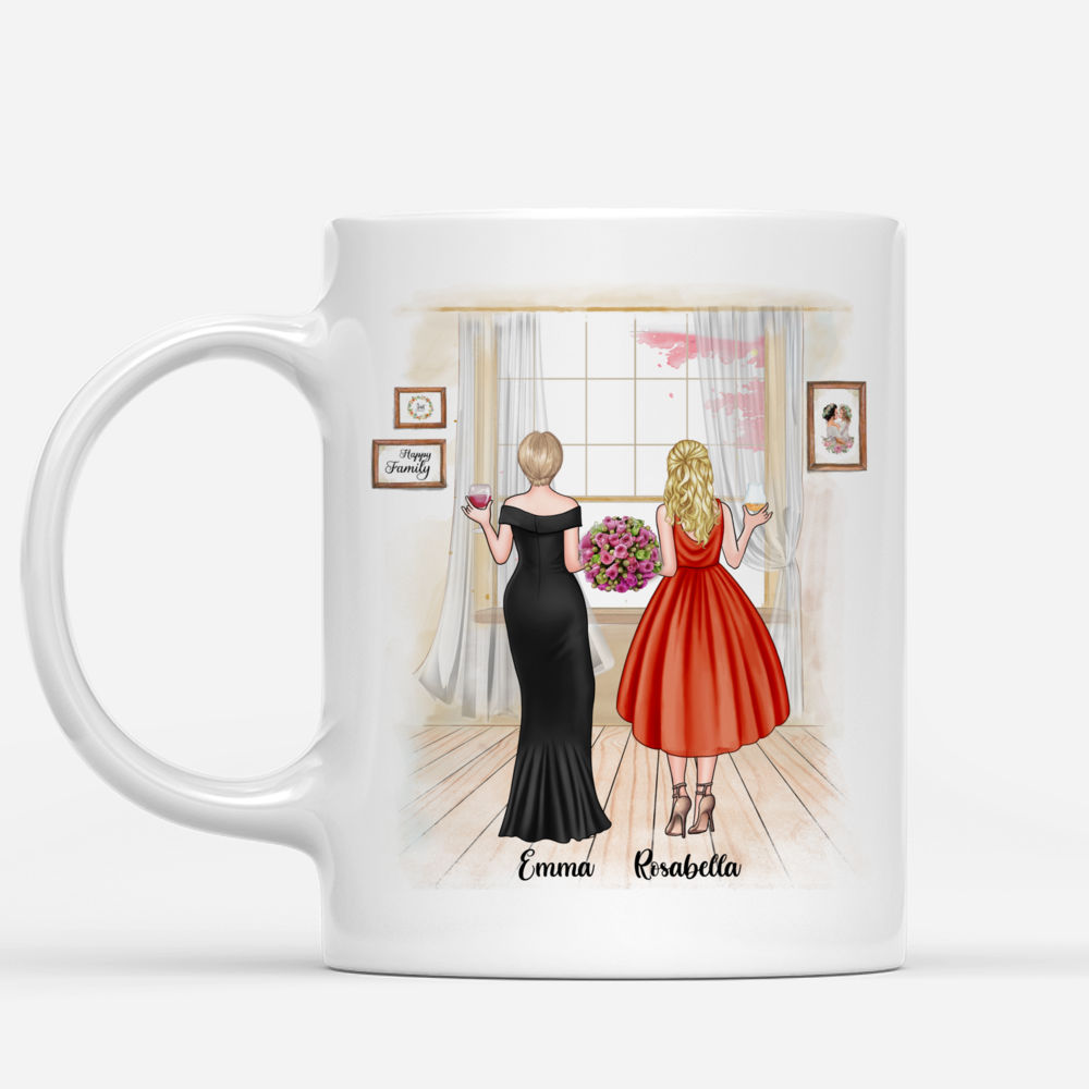 Personalized Mug - Mother & Daughter - Thanks For Being My Mother-In-Law (V2)_1