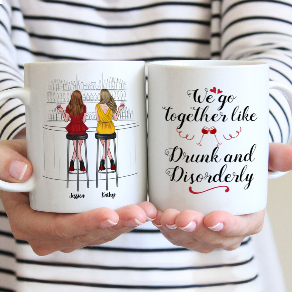 We Go Together Like Personalized Mug Set