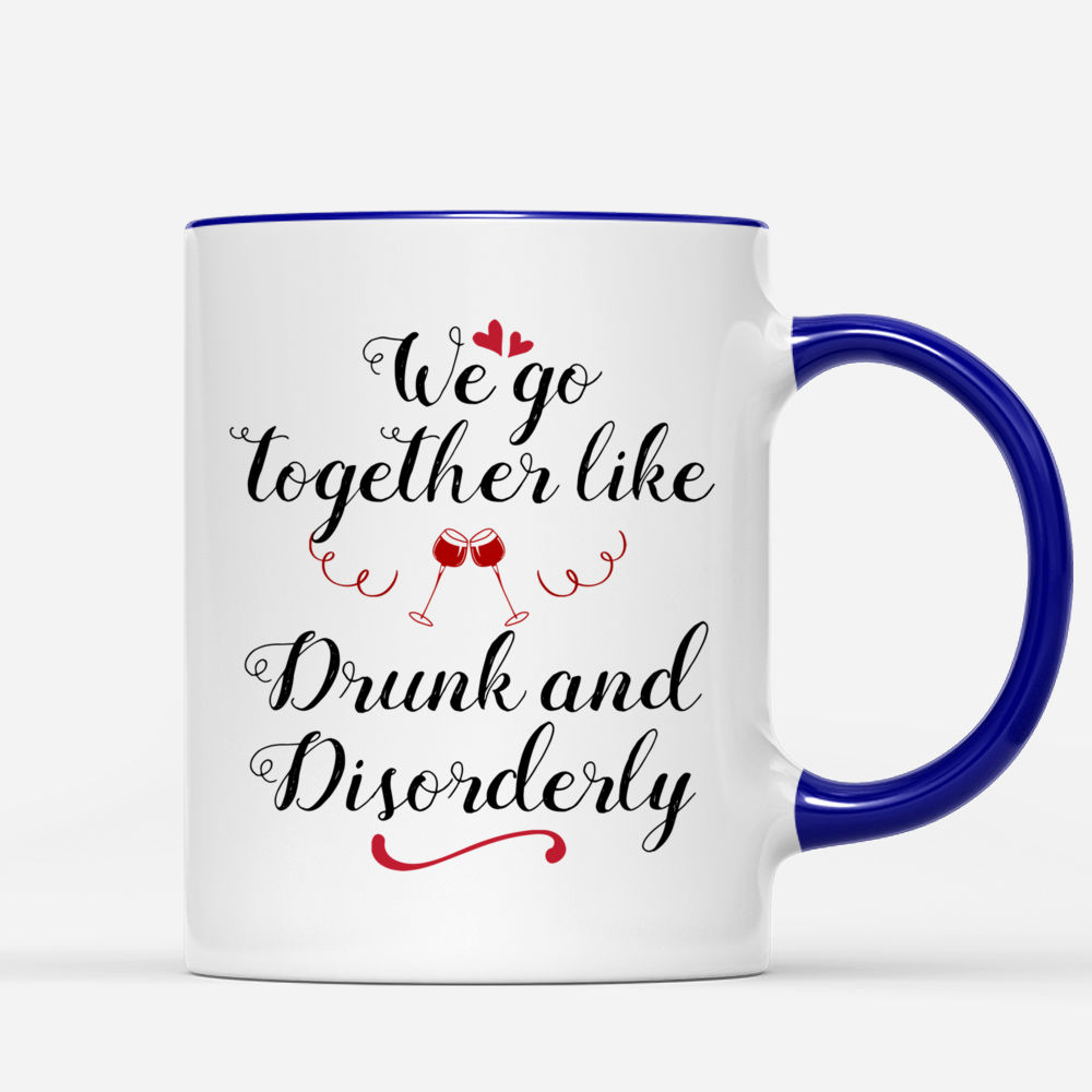 We Go Together Like Personalized Mug Set