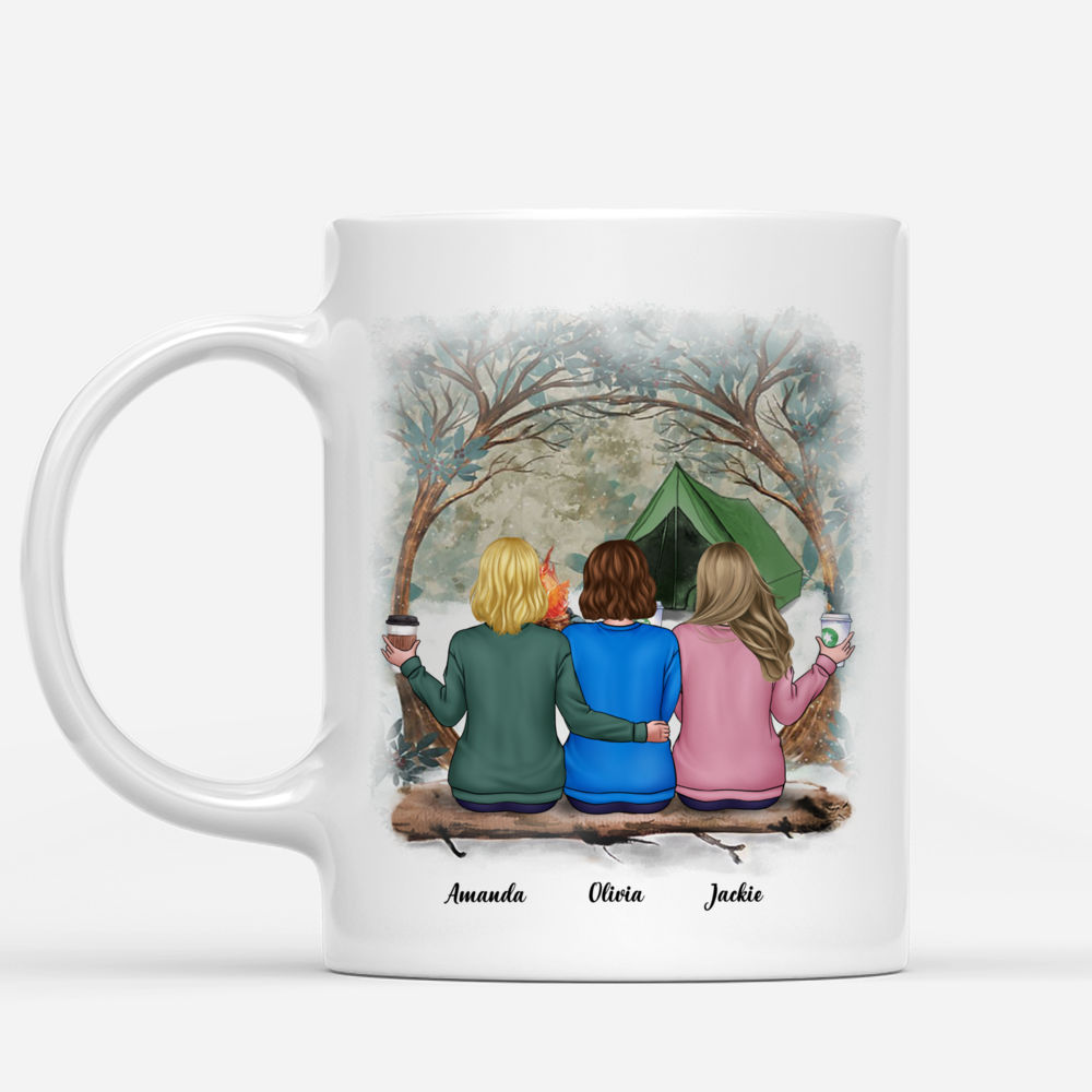 Personalized Mug - Camping Gang - Making Memories One Campsite At A Time - Enamel Campfire Mug_1