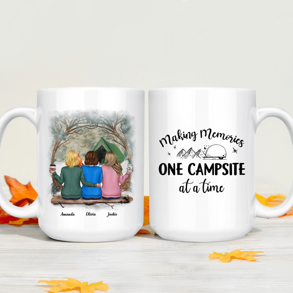 Making Campsite Memories, Personalized Camping Travel Mug, Gift