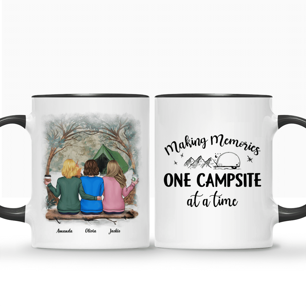 Let's sit by the fire - Funny, Customized Camping Mugs – Jammin