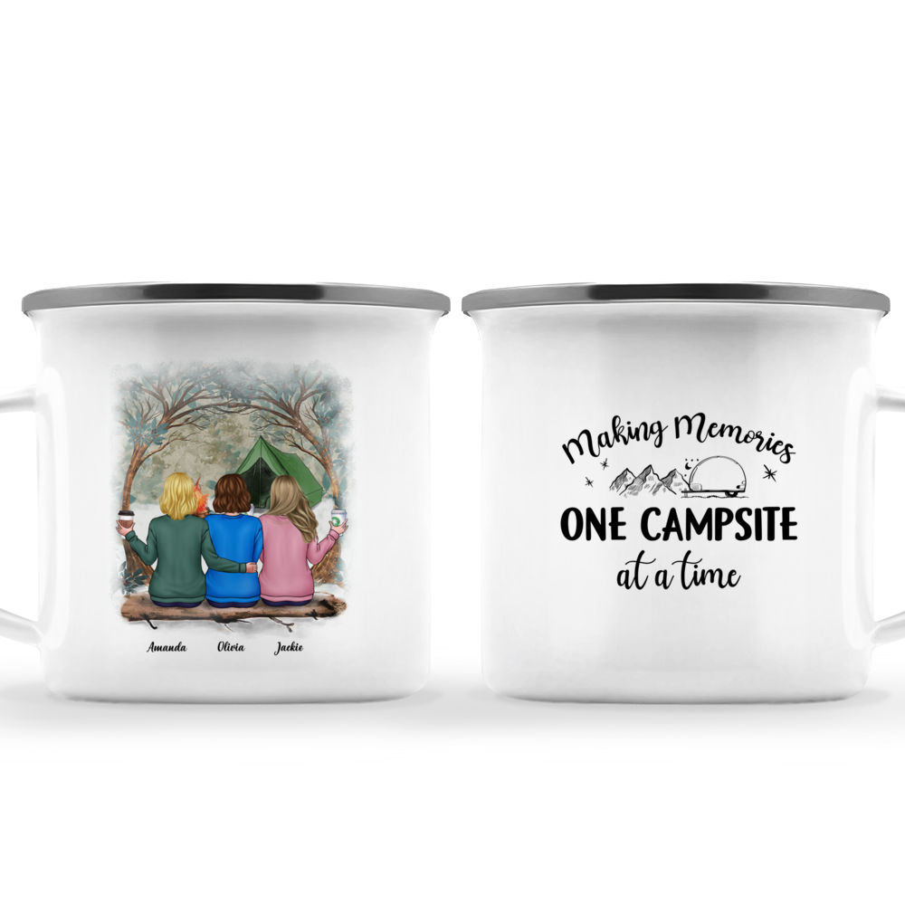 Making Memories One Campsite At A Time - Personalized Enamel Mug – Macorner