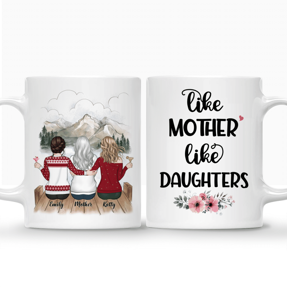 Personalized Mug - Mother and Daughter - Like Mother Like Daughters (3215)_3