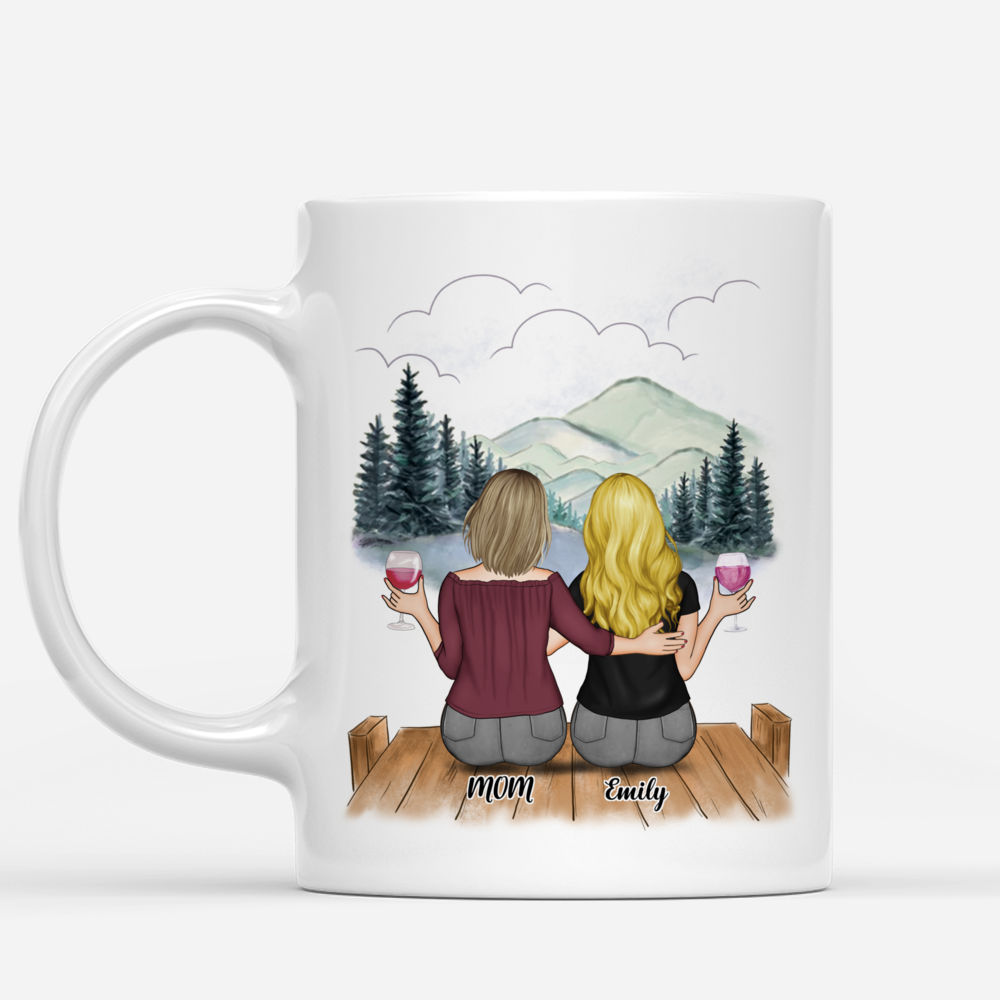 Personalized Mug - Mother's Day - Mother, You May Hold My Hand For A While, But Hold My Heart Forever_1