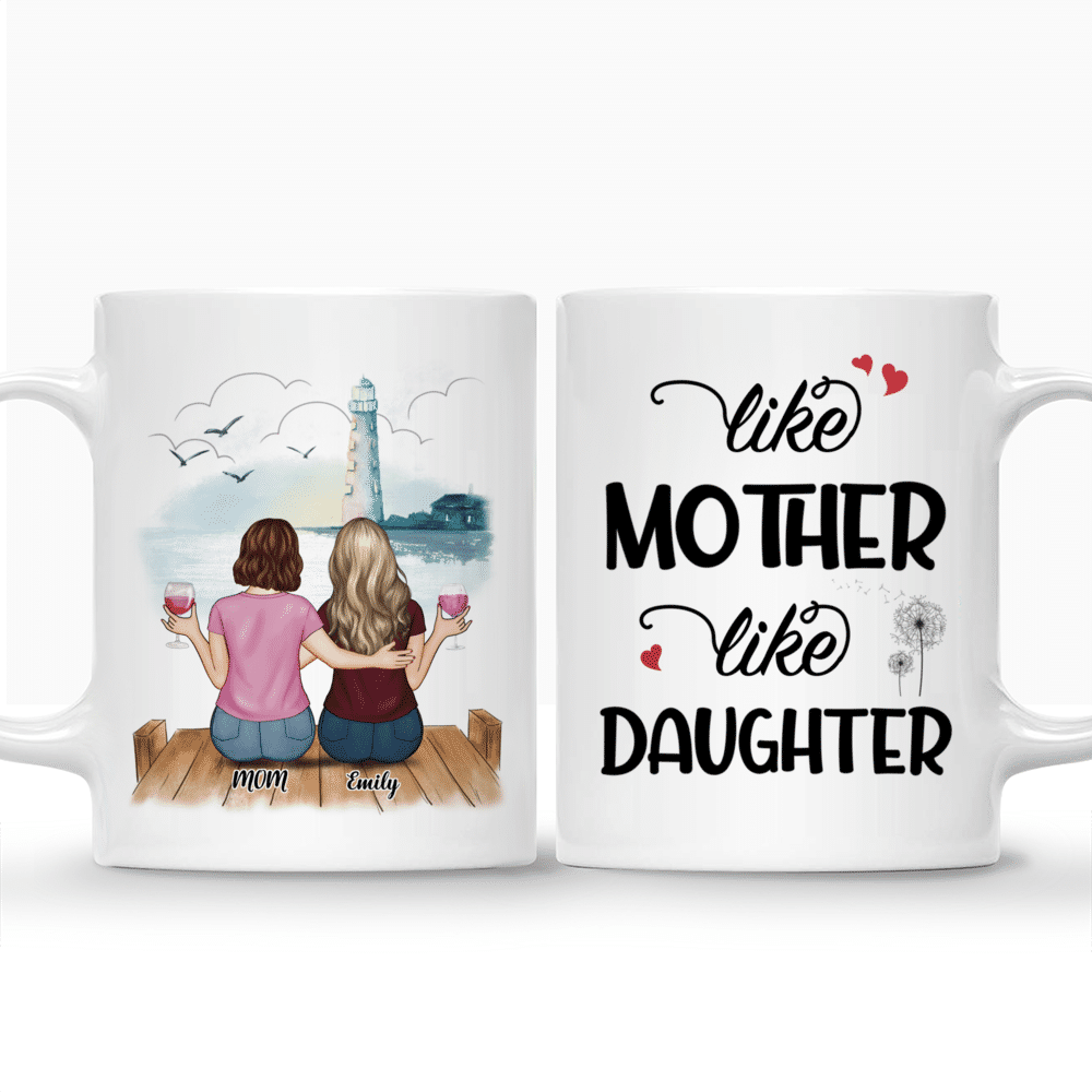 Personalized Mug - Mother's Day - Like Mother Like Daughter_3