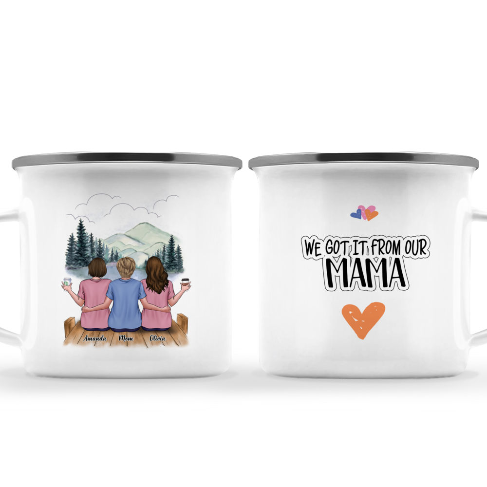 Personalized Mug - Mother & Daughters - We Got It From Our Mama (2.1)