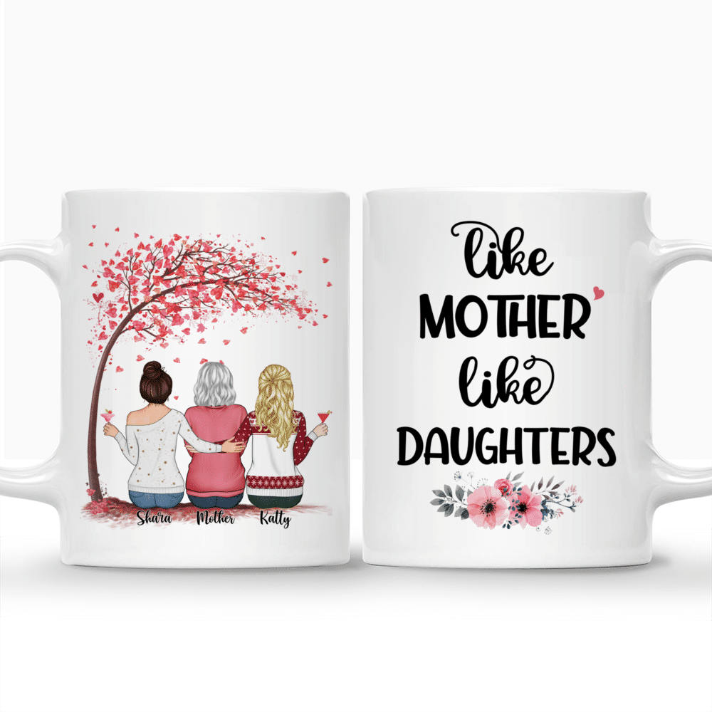 Personalized Mug - Mother and Daughter - Like Mother Like Daughters (3233)_3