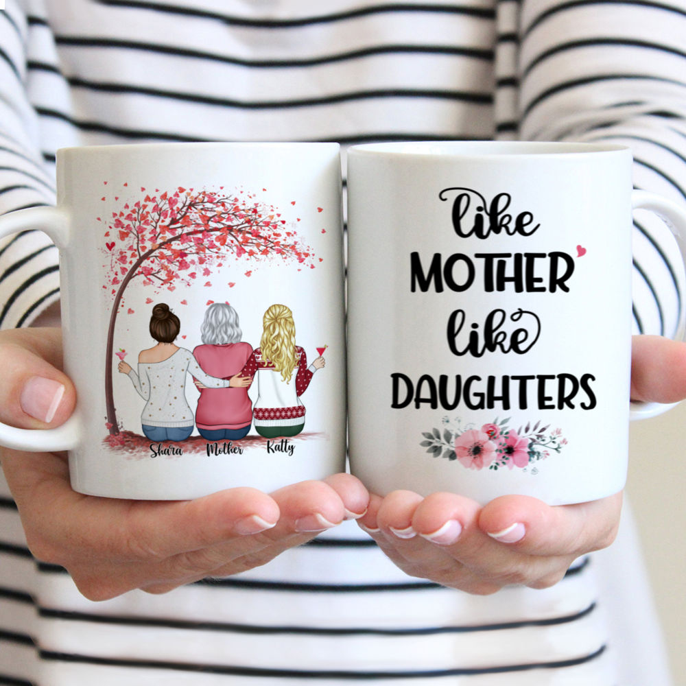 Personalized Mug - Mother and Daughter - Like Mother Like Daughters (3233)