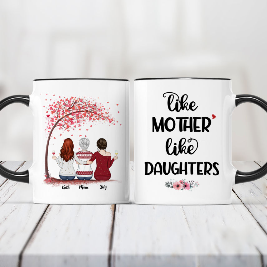 DIY Personalized Mugs – Like Mother, Like Daughter