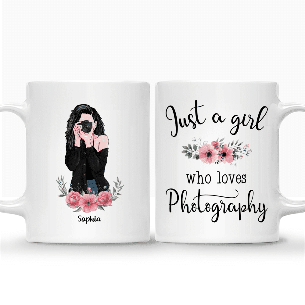 Personalized Mug - Photographer - Just A Girl Who Loves Photography_3