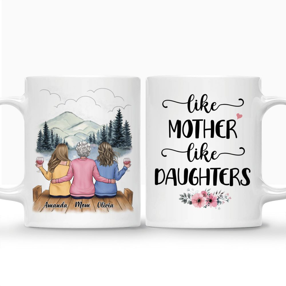 Personalized Mug - Mountain View - Like Mother Like Daughters_3