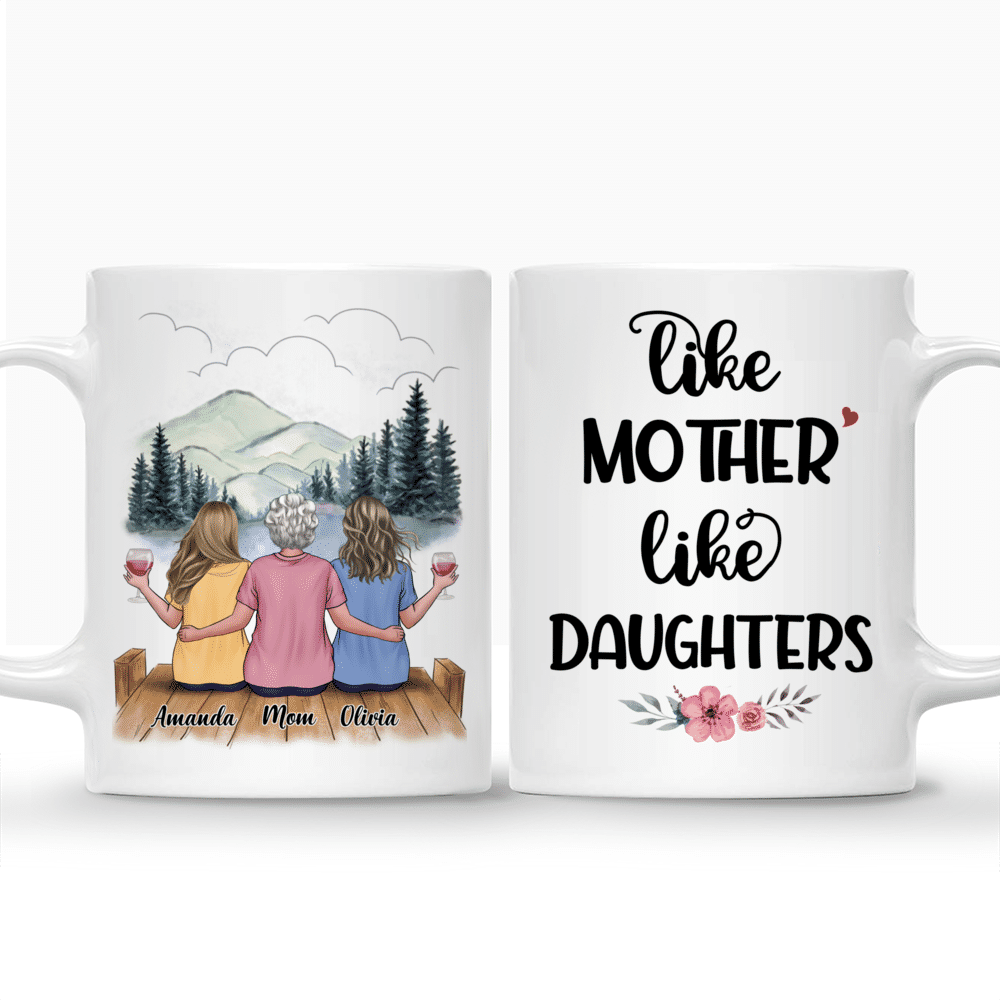Personalized Mug - Mother's Day - Like Mother Like Daughters_3