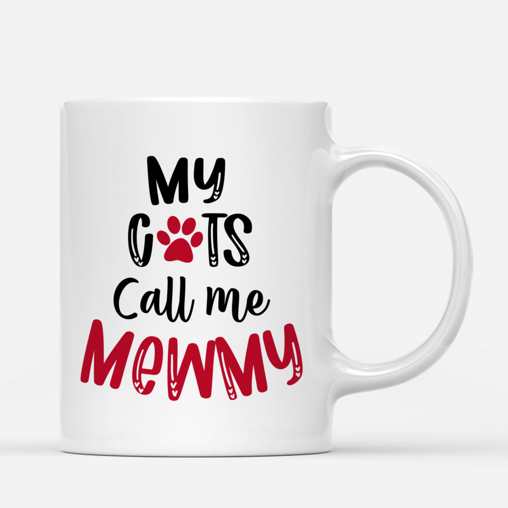 Personalized Mug - Curious Cat - My cat calls me meowmy_2