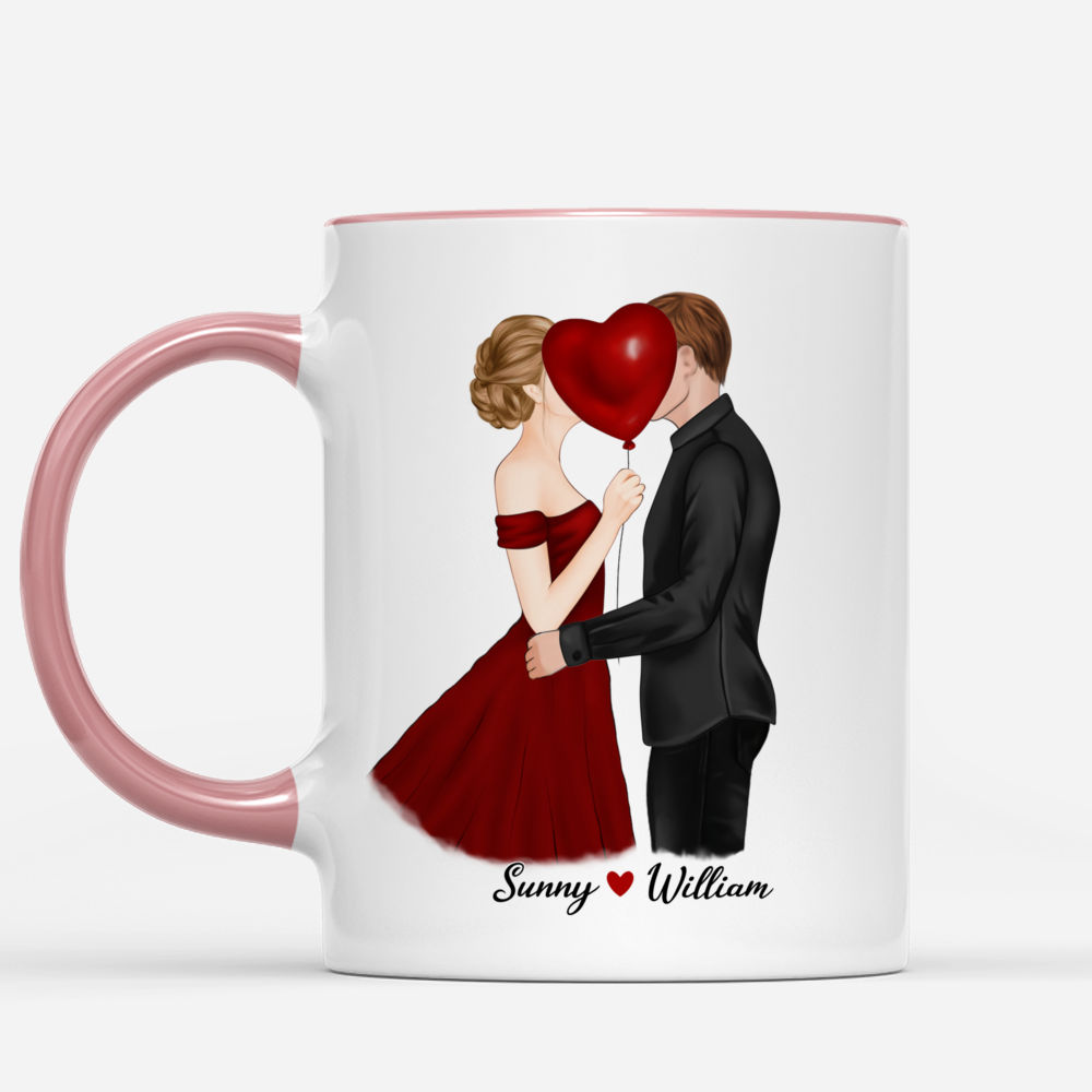 Personalized Mugs - Kissing Couple - My Soulmate_1