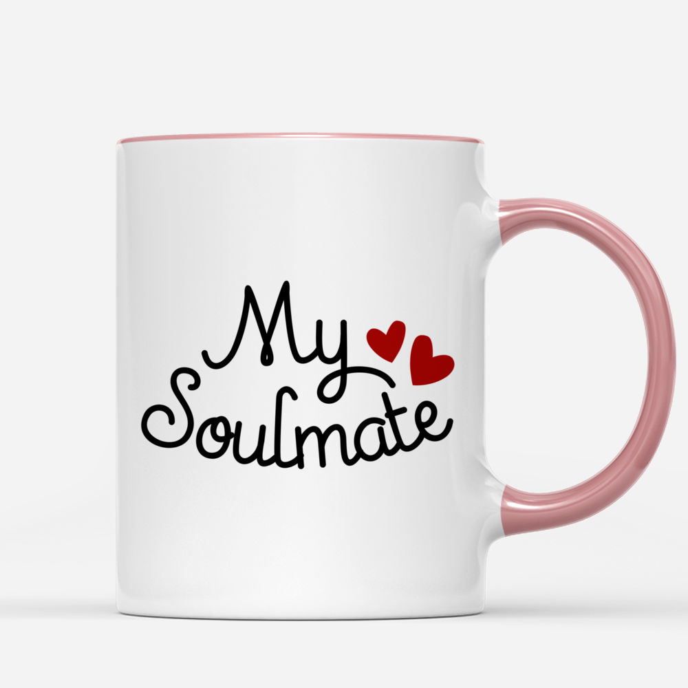 Personalized Mugs - Kissing Couple - My Soulmate_2