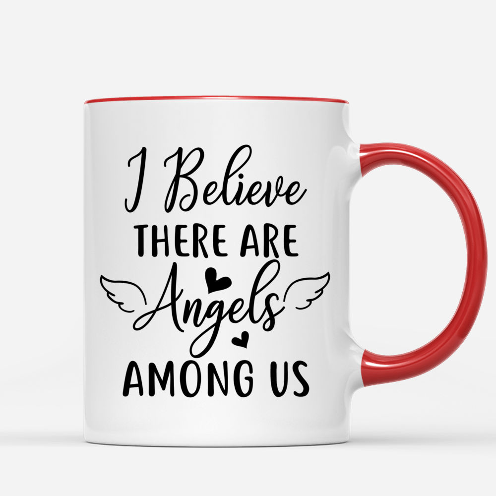 Mickey Mouse I Believe There Are Angels Among Us Ceramic Coffee Mug –  Teepital – Everyday New Aesthetic Designs