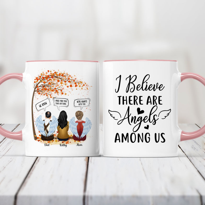 Mickey Mouse I Believe There Are Angels Among Us Ceramic Coffee Mug –  Teepital – Everyday New Aesthetic Designs