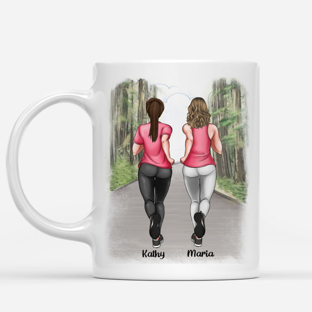 Personalized Mug - Running - Nothing Better Than A Friend Who Runs With You_1