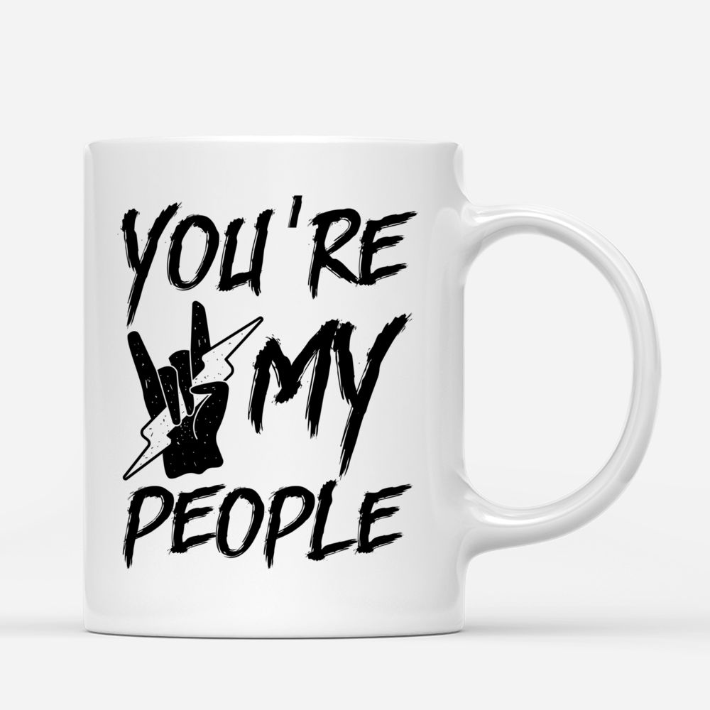 Personalized Mug - Rock Chicks - You're My People - Up to 4 Ladies (1.4)_2