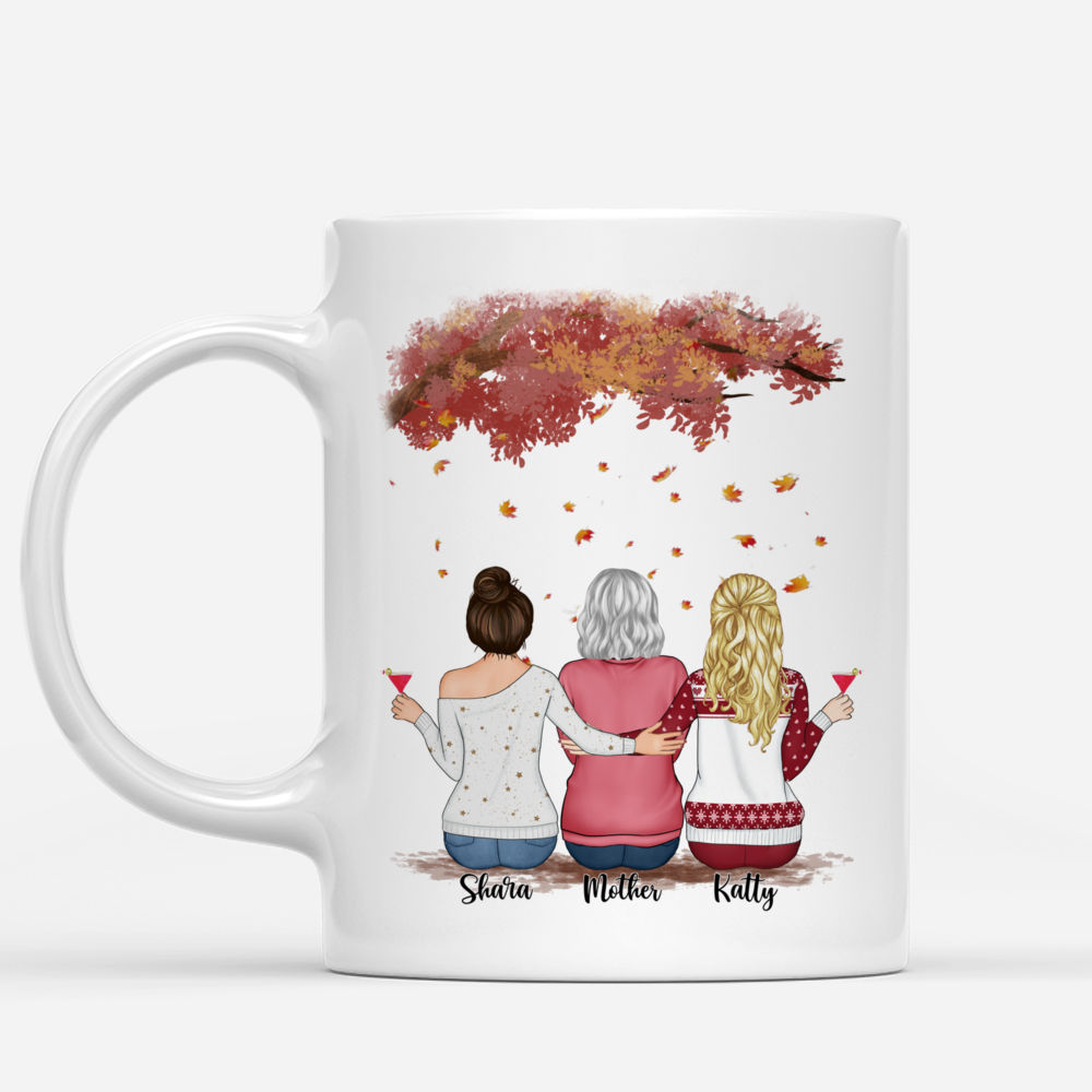 Personalized Mug - Mother and Daughter - Life is better with Daughters (3326)_1