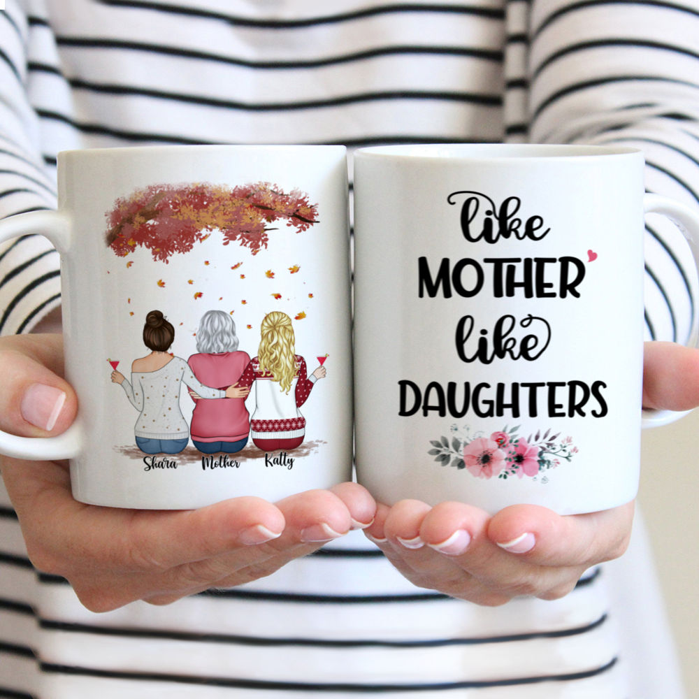 Personalized Mug - Mother and Daughter - Like Mother Like Daughters (3326)