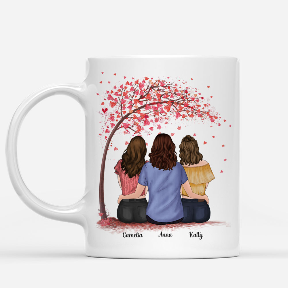 Personalized Mug - Mother & Daughter (Pink Tree) - Like Mother Like Daughters_1