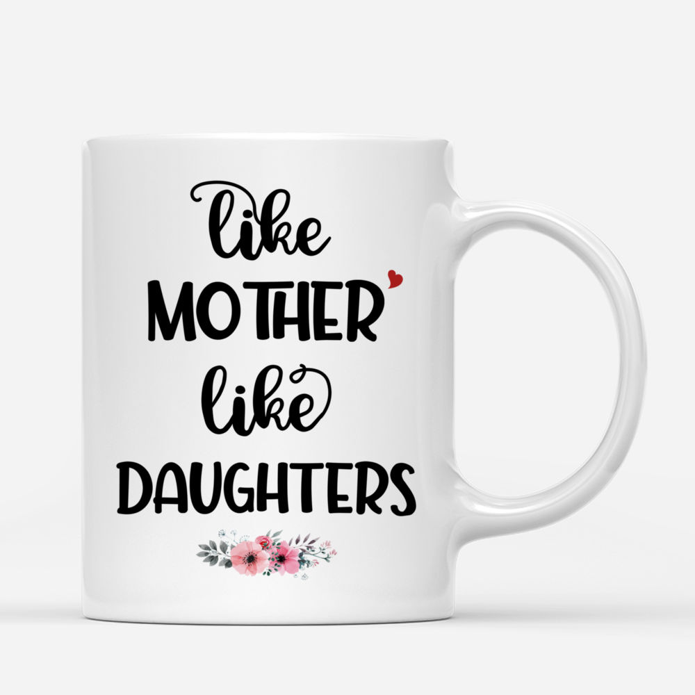 Personalized Mug - Mother & Daughter (Pink Tree) - Like Mother Like Daughters_2