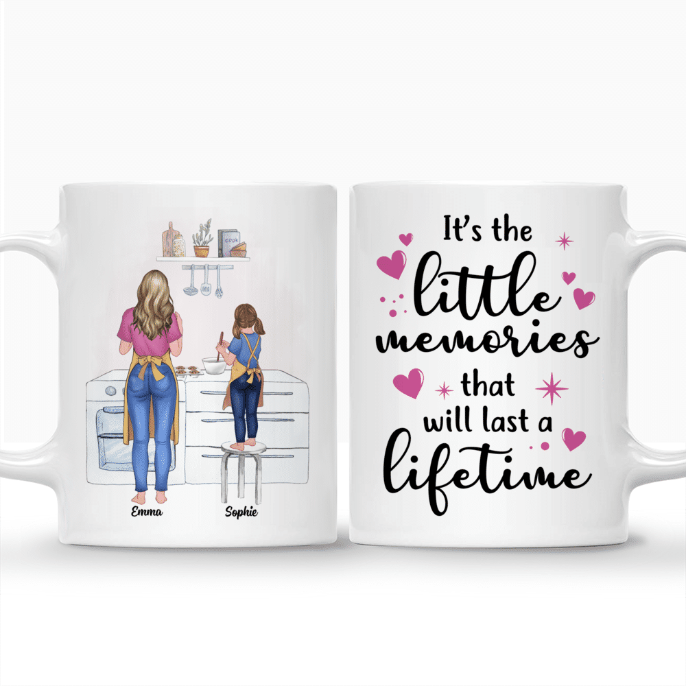 Personalized Mug - Mother Day - Cooking time - Its the little memories that will last a lifetime_3