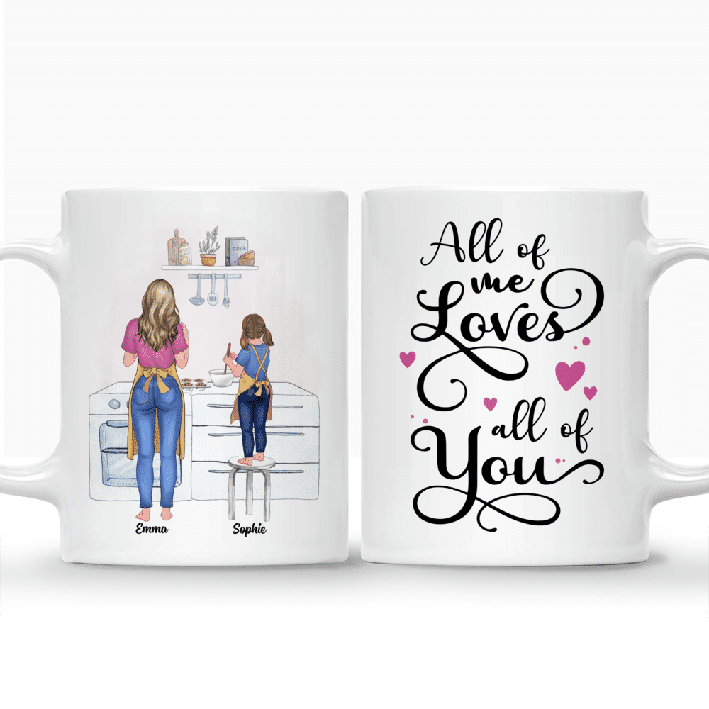 Personalized Mug - Mother Day - Cooking time - All of me loves all of you_3