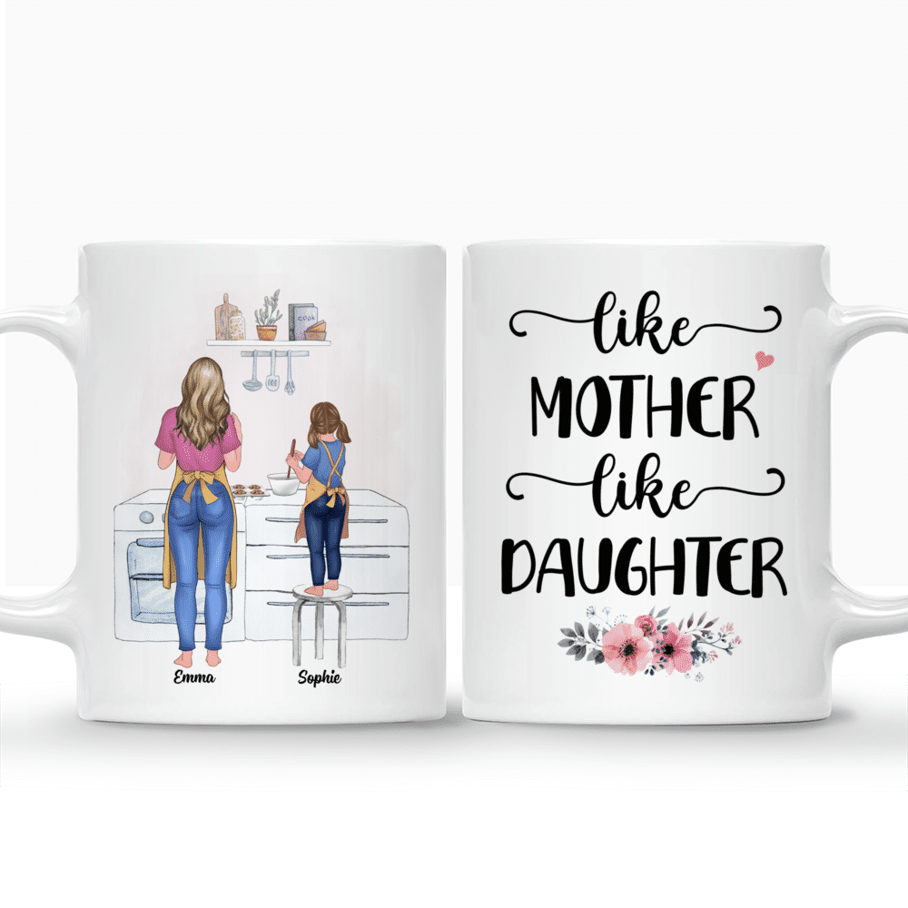 Personalized Mug - Mother Day - Cooking time - Like mother like daughter_3