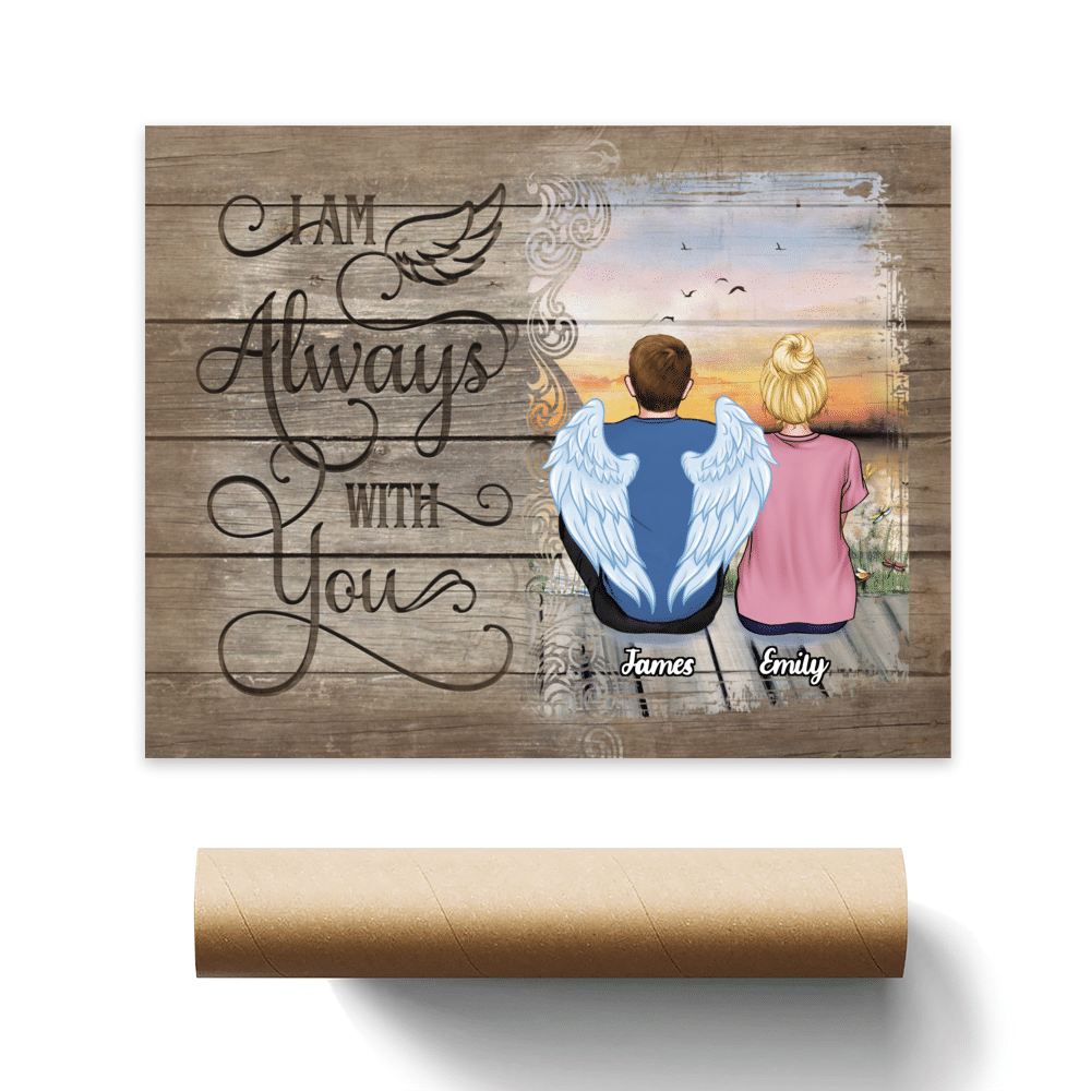 Memorial Poster - I am always with you | Personalized Poster