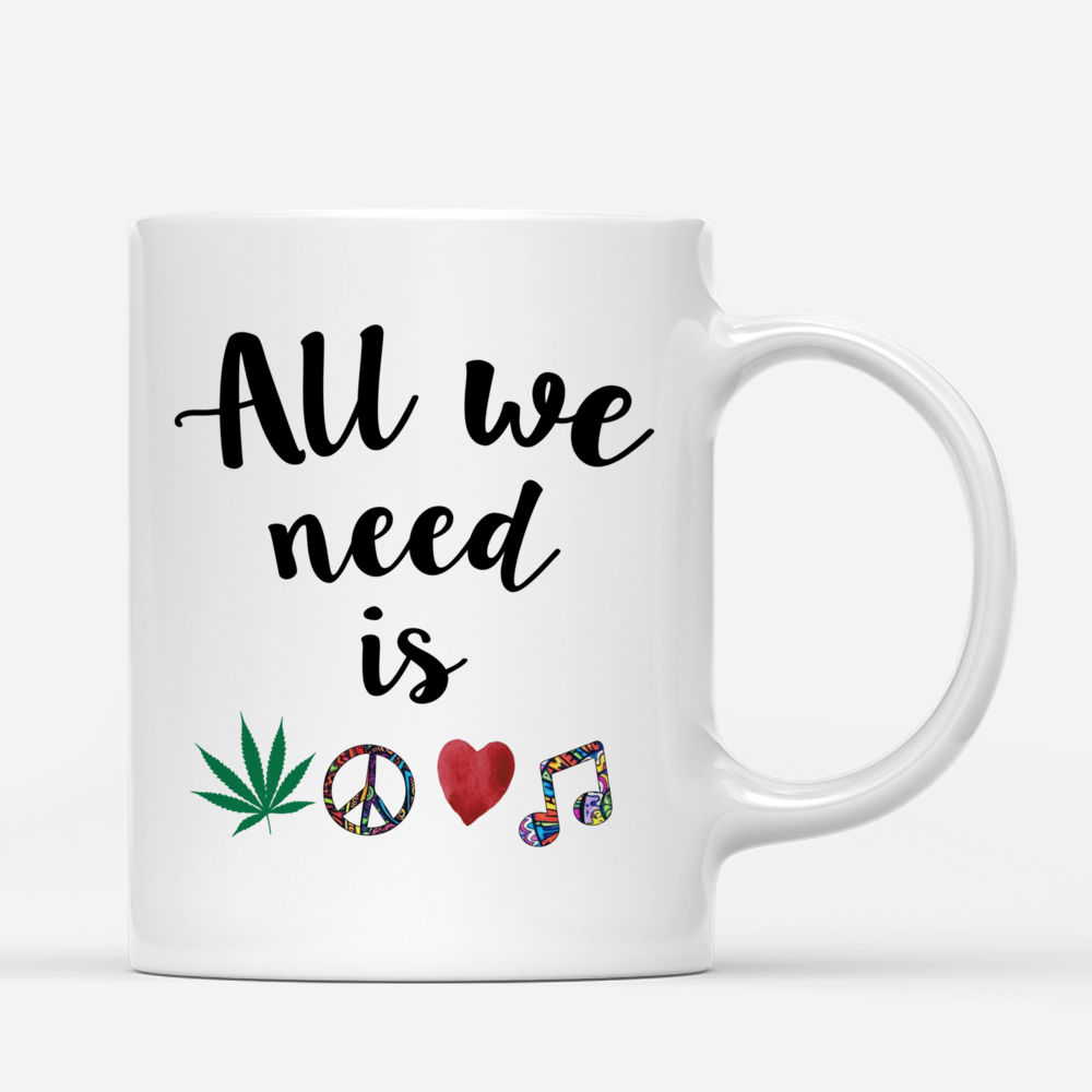 Personalized Mug - Boho Hippie Bohemian Up To 5 - All We Need is ..._2