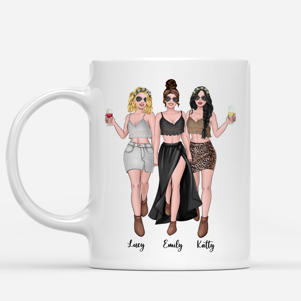 Personalized Mug - Best friends - Hangovers are temporary but drunk stories are forever (N)_1