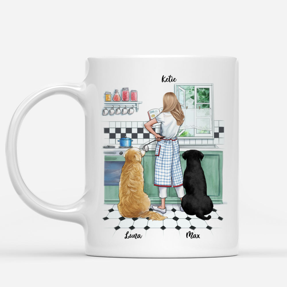 Personalized Mug - Girl and Dogs - You Are My Favorite - Kitchen_1