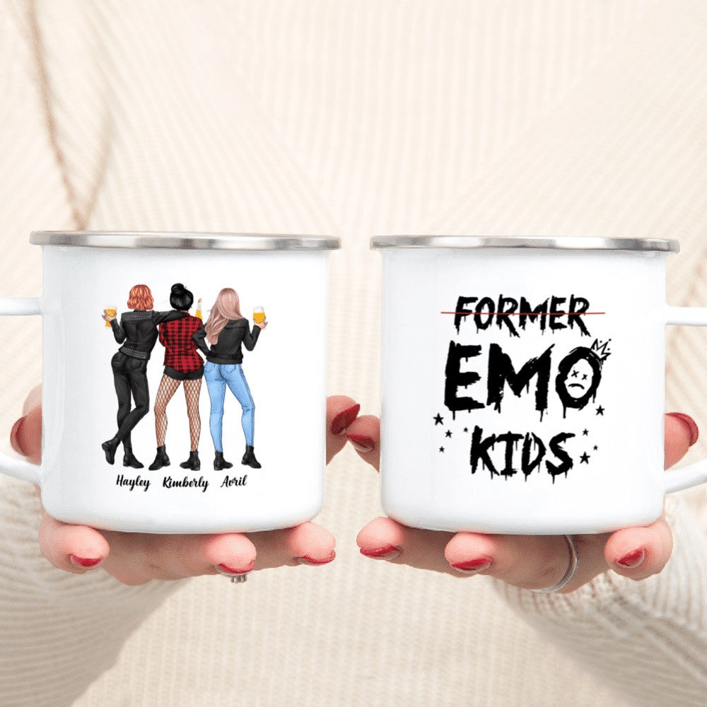 Personalized Mug - Rock Chicks - Former Emo Kids - Up to 4 Ladies (2)