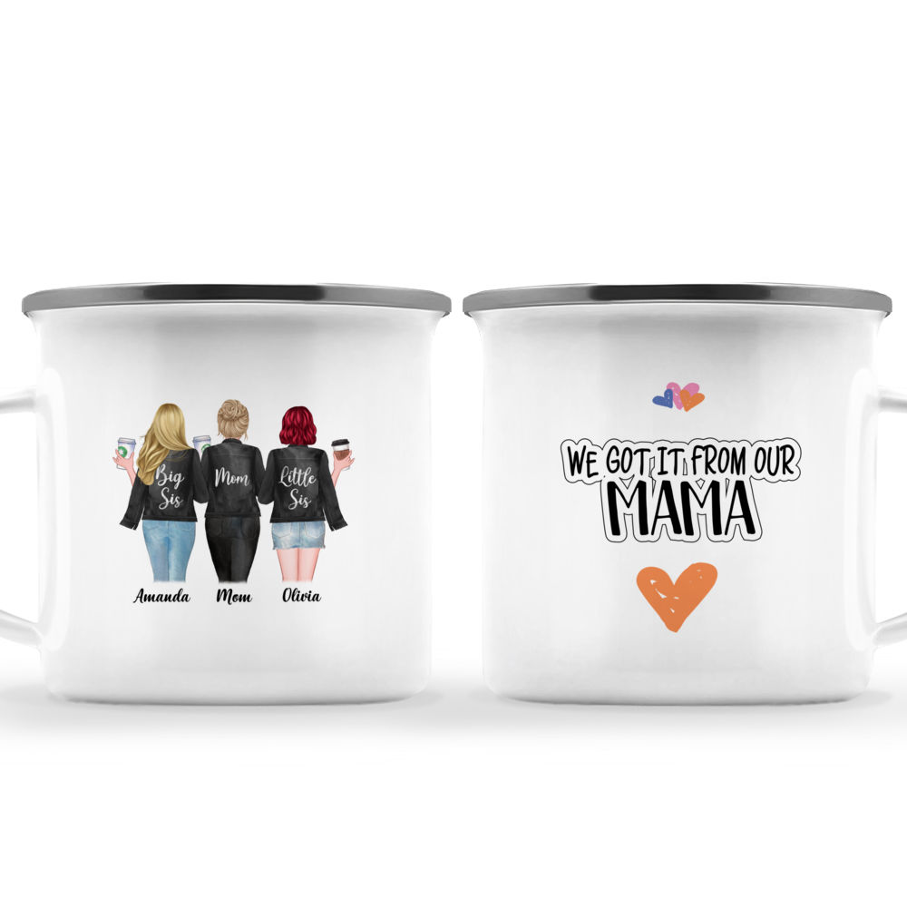 Funny Mommy - We Got It From Our Mama - Up to 4 Daughters (2