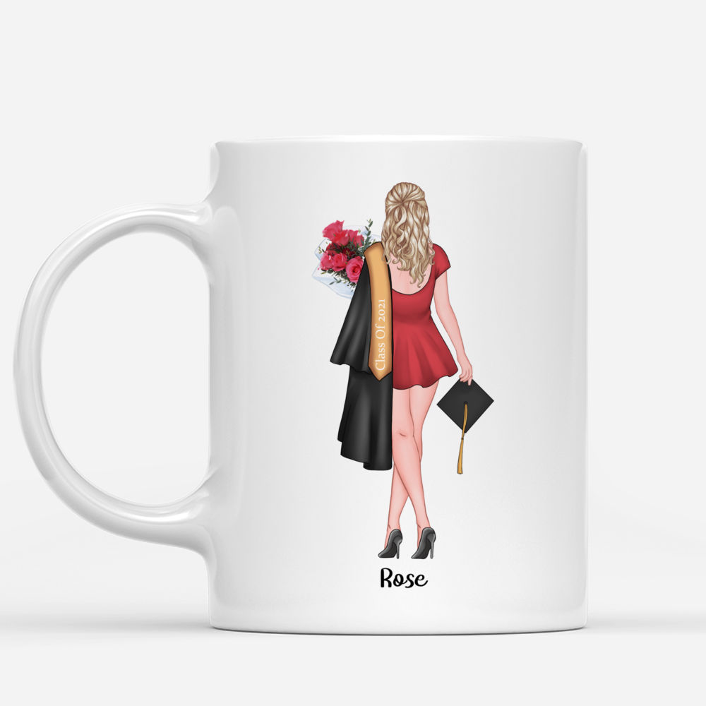 Personalized Mug - Graduation Mug - She believed she could so She did_1