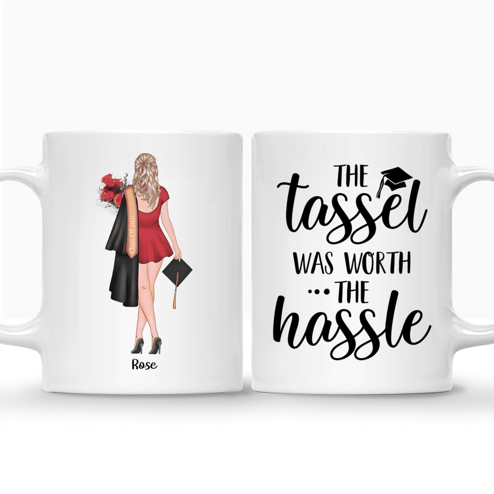 Personalized Mug - Graduation Mug - The tassel was worth the hassle._3