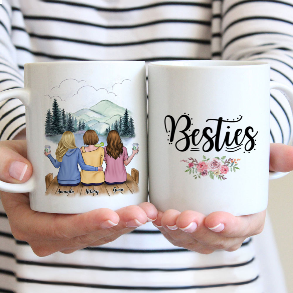 Personalized Mug - Casual Style - Besties (ver2)