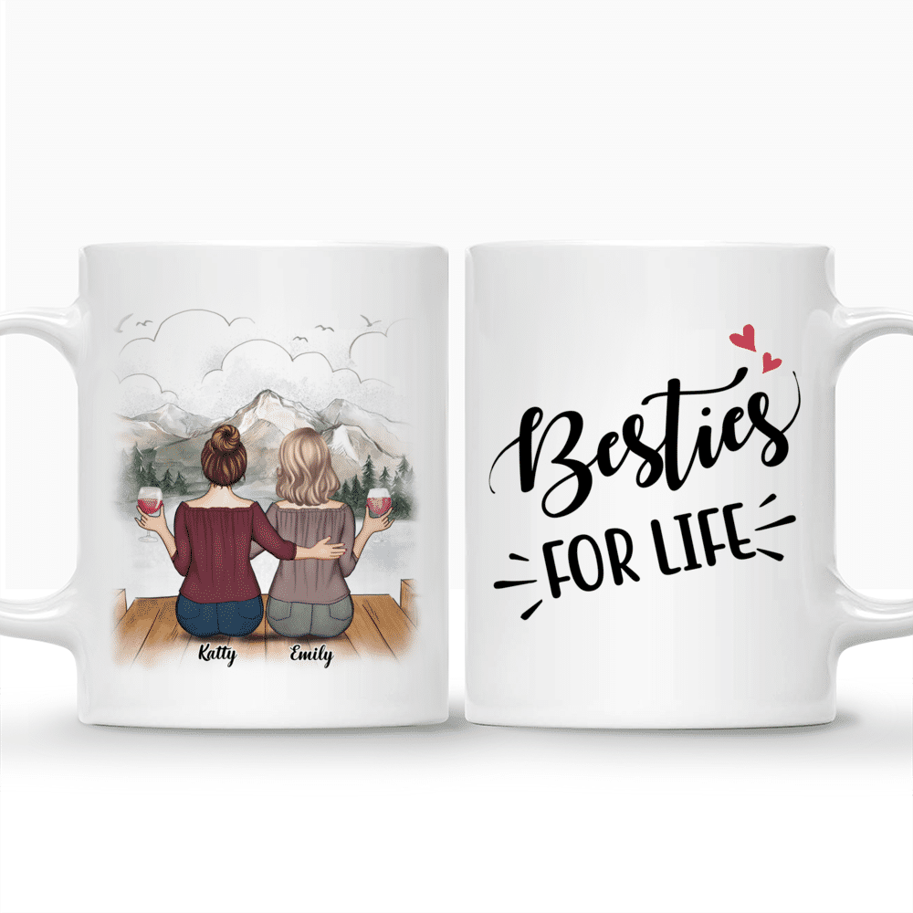 Personalized Mug - Up to 5 Women - Besties For Life_3