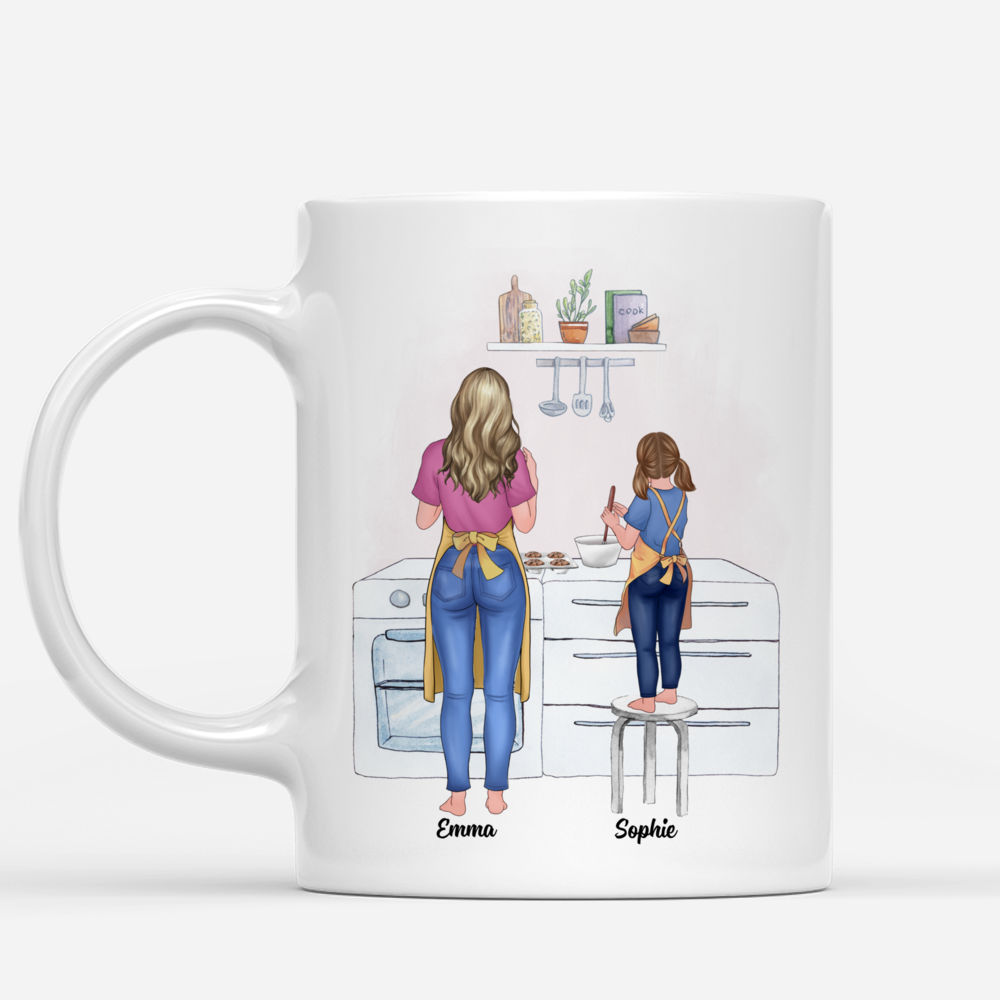 Personalized Mug - Mother Day - Cooking time - Life is better with daughter_1