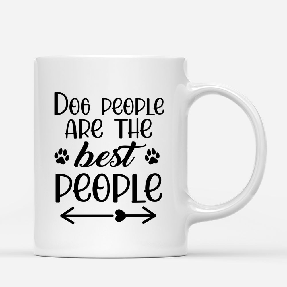 Personalized Mug - Walking Dog - Dog people are the best people_2