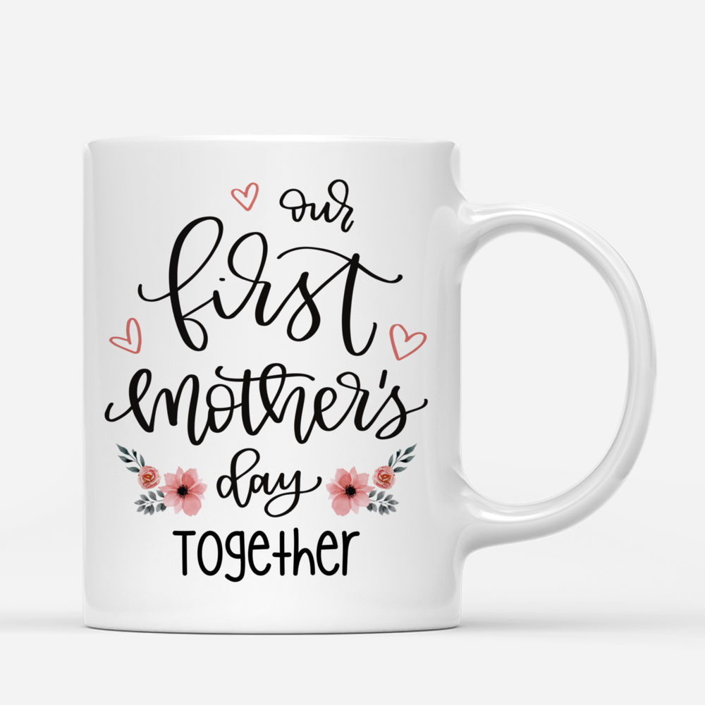 Personalized Mug - Family - Our first mother's day together._2