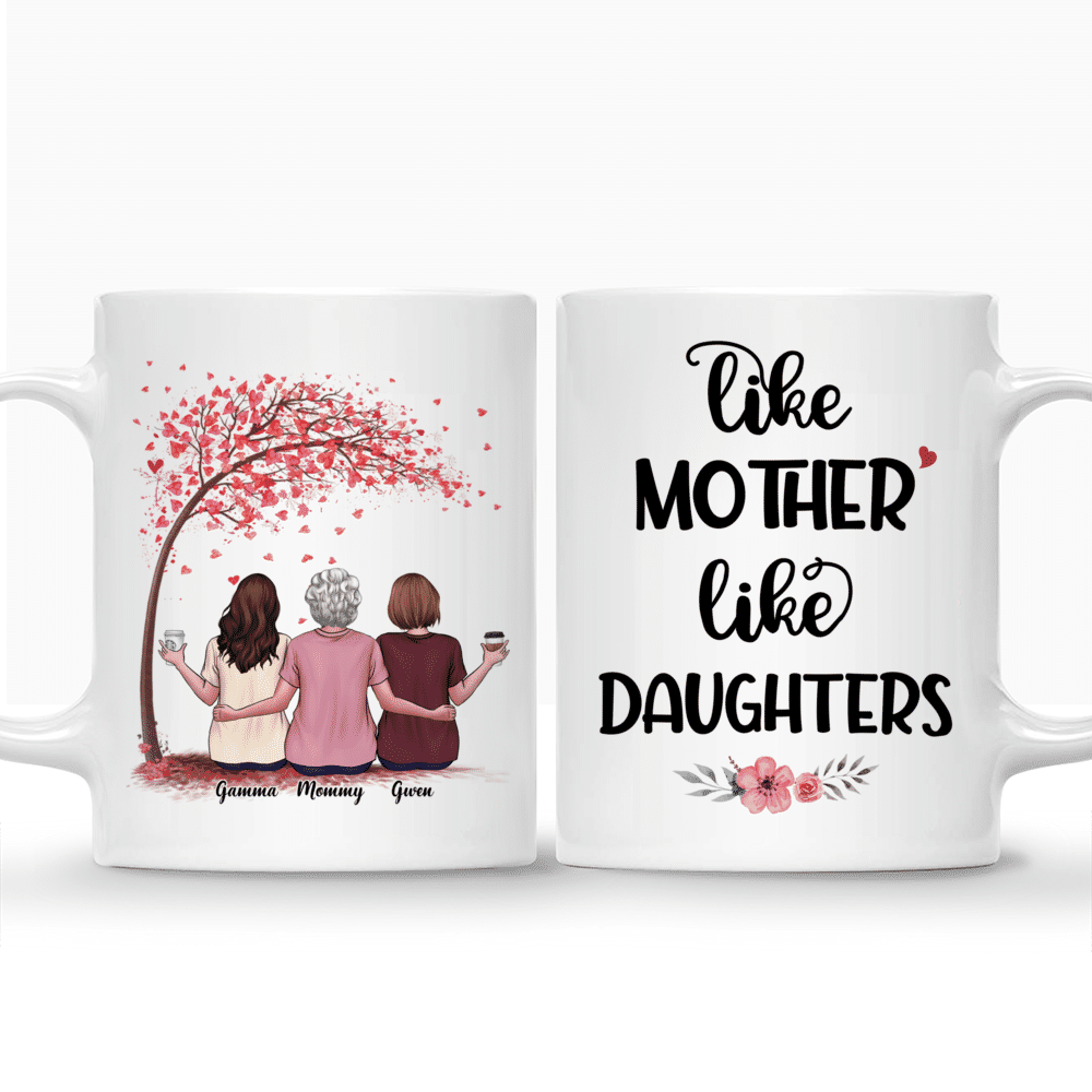Personalized Mug - Mother's Day - Like Mother Like Daughters - Love (ver2)_3