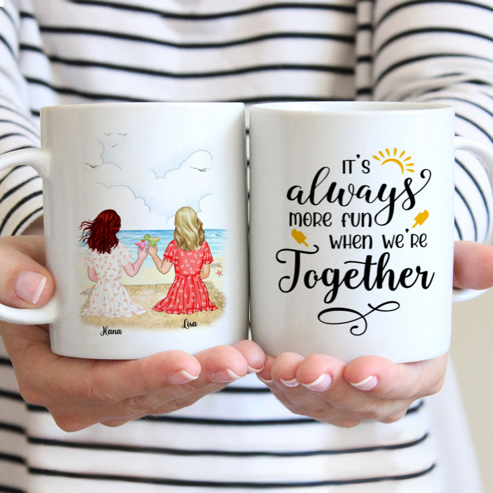 Personalized Mug - Best friend - It's always more fun when we're together